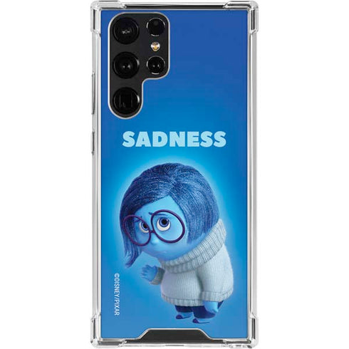 Disney Inside Out Sadness Portrait Galaxy S24 Ultra Clear Case