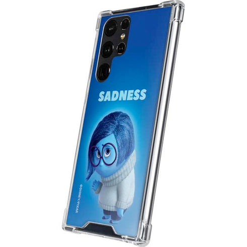 Disney Inside Out Sadness Portrait Galaxy S24 Ultra Clear Case