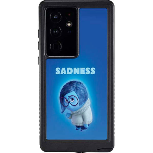 Disney Inside Out Sadness Portrait Galaxy S24 Ultra Waterproof Case