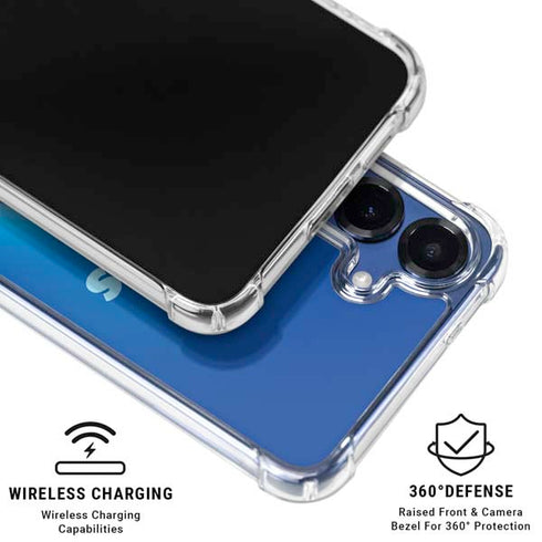 Disney Inside Out Sadness Portrait Galaxy S25 Clear Case
