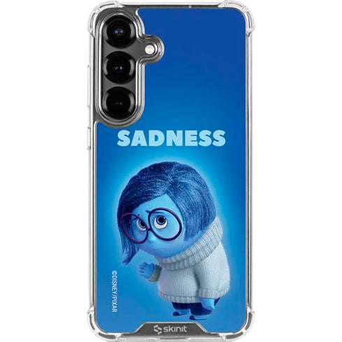 Disney Inside Out Sadness Portrait Galaxy S26 Plus Clear Case
