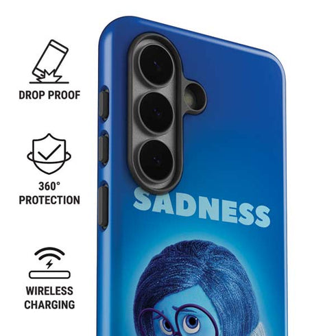 Disney Inside Out Sadness Portrait Galaxy S26 Plus Impact Case