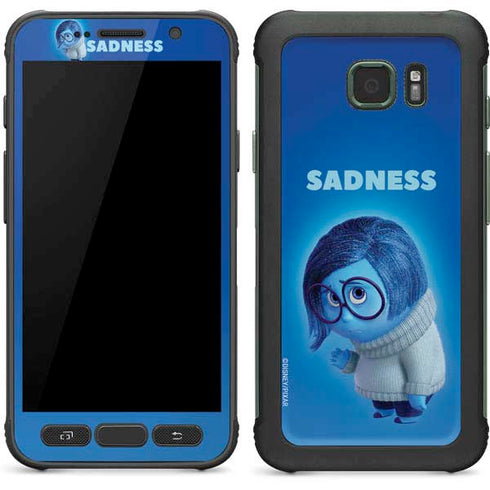 Disney Inside Out Sadness Portrait Galaxy S7 Active Skin