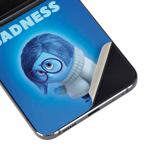 Disney Inside Out Sadness Portrait Galaxy Z Flip5 5G Skin