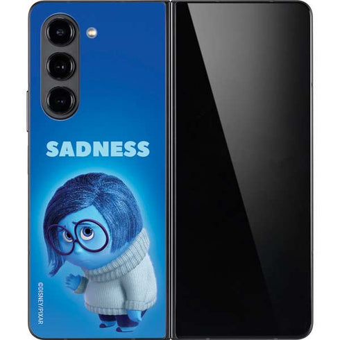 Disney Inside Out Sadness Portrait Galaxy Z Fold5 5G Skin
