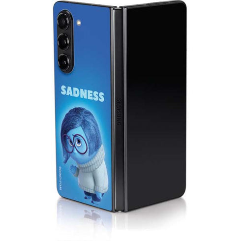 Disney Inside Out Sadness Portrait Galaxy Z Fold5 5G Skin