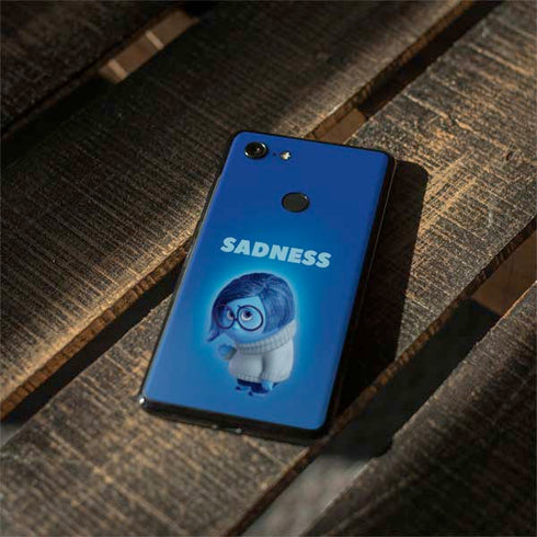 Disney Inside Out Sadness Portrait Google Pixel 3 Skin