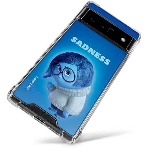 Disney Inside Out Sadness Portrait Google Pixel 6 Clear Case