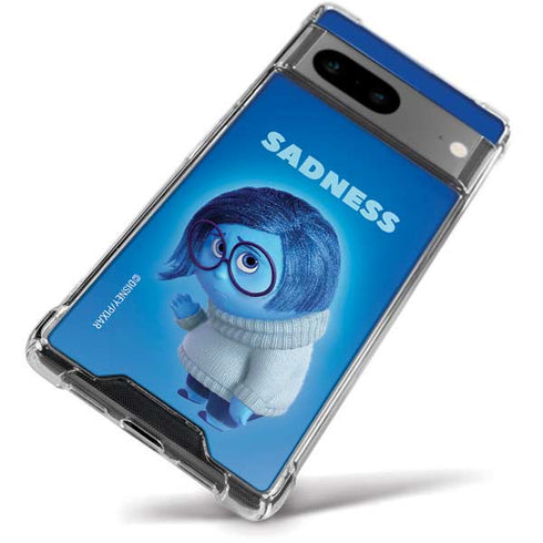 Disney Inside Out Sadness Portrait Google Pixel 8 Clear Case