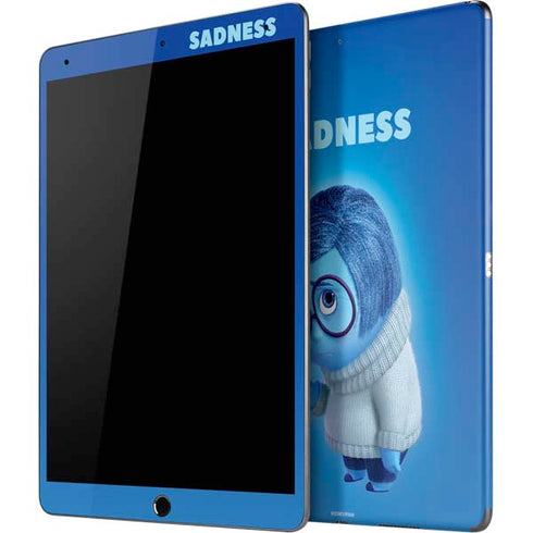 Disney Inside Out Sadness Portrait iPad Skins