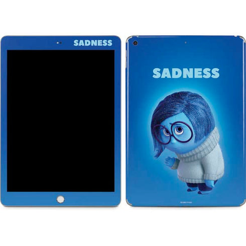 Disney Inside Out Sadness Portrait Apple iPad Skin