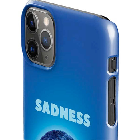 Disney Inside Out Sadness Portrait iPhone 11 Pro Max Lite Case