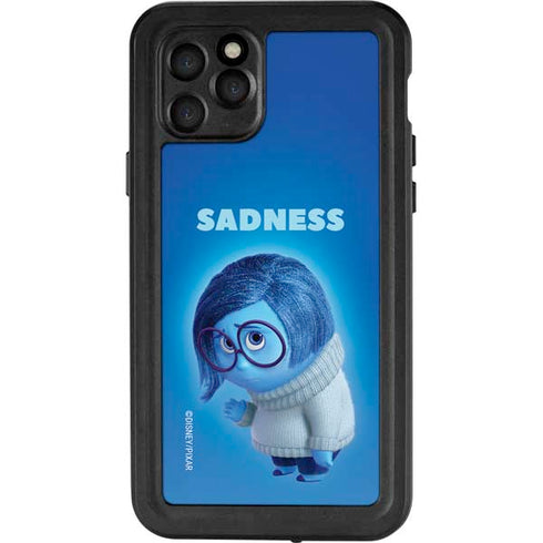 Disney Inside Out Sadness Portrait iPhone 11 Pro Waterproof Case
