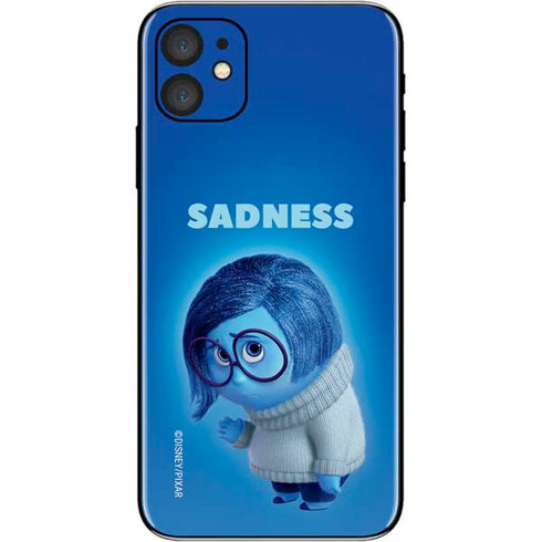 Disney Inside Out Sadness Portrait iPhone 11 Skin
