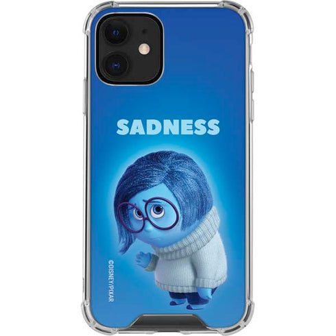 Disney Inside Out Sadness Portrait iPhone 12 Clear Case