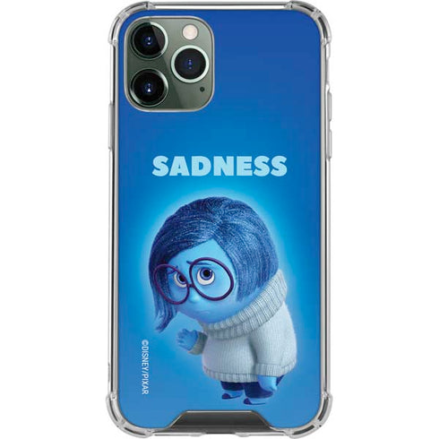 Disney Inside Out Sadness Portrait iPhone 12 Pro Clear Case