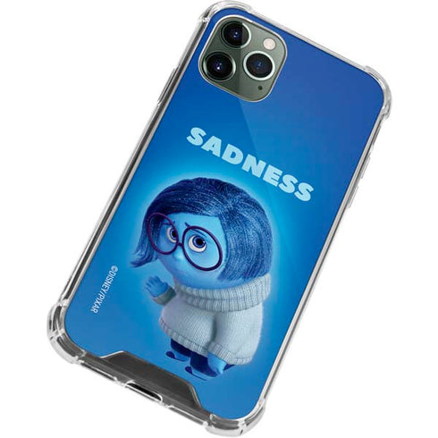 Disney Inside Out Sadness Portrait iPhone 12 Pro Clear Case