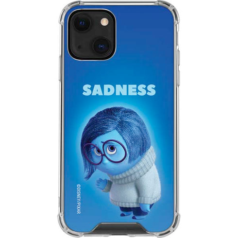 Disney Inside Out Sadness Portrait iPhone 13 Clear Case