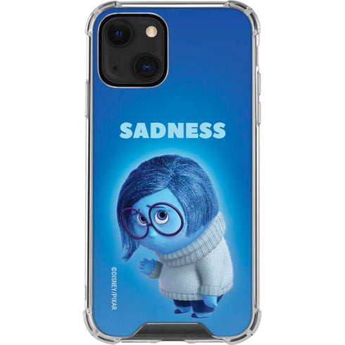 Disney Inside Out Sadness Portrait iPhone 13 Mini Clear Case
