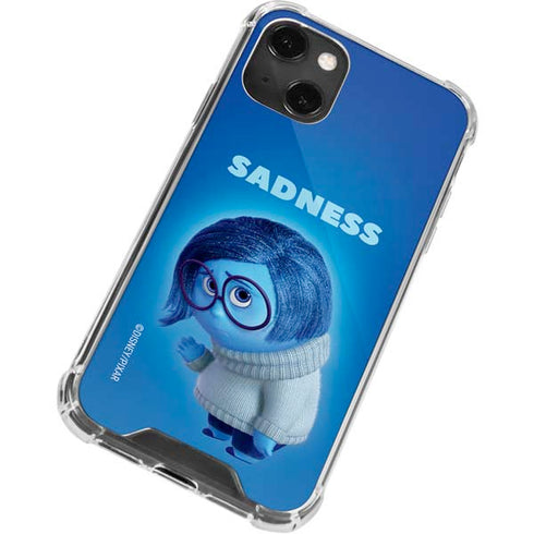 Disney Inside Out Sadness Portrait iPhone 13 Mini Clear Case