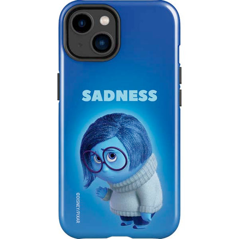 Disney Inside Out Sadness Portrait iPhone 14 Plus Impact Case