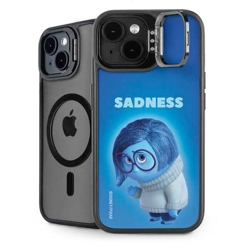 Disney Inside Out Sadness Portrait iPhone 14 Plus Kickstand Case