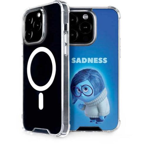 Disney Inside Out Sadness Portrait iPhone 14 Pro MagSafe Case