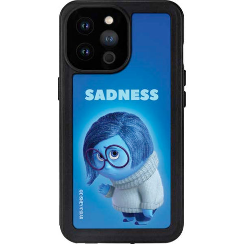 Disney Inside Out Sadness Portrait iPhone 14 Pro Max Waterproof Case