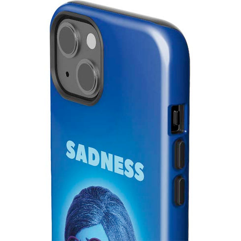 Disney Inside Out Sadness Portrait iPhone 15 Plus Impact Case