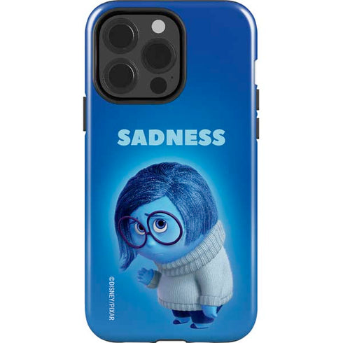 Disney Inside Out Sadness Portrait iPhone 15 Pro Impact Case