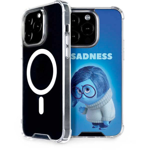 Disney Inside Out Sadness Portrait iPhone 15 Pro MagSafe Case