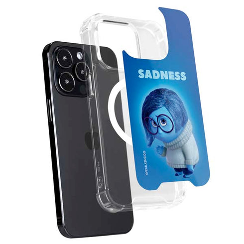 Disney Inside Out Sadness Portrait iPhone 15 Pro MagSafe Case