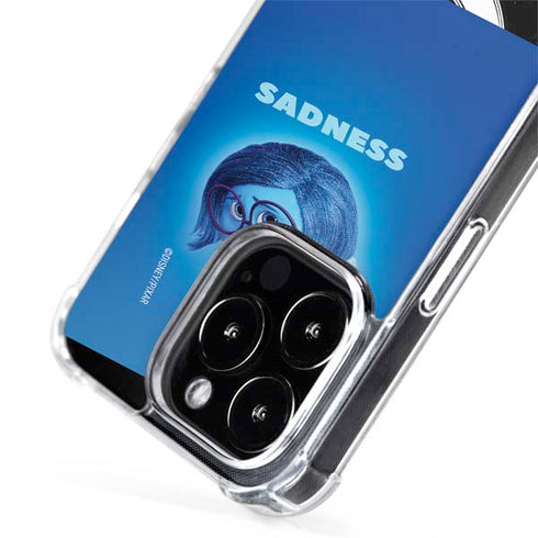 Disney Inside Out Sadness Portrait iPhone 15 Pro MagSafe Case