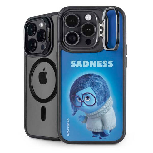 Disney Inside Out Sadness Portrait iPhone 15 Pro Max Kickstand Case