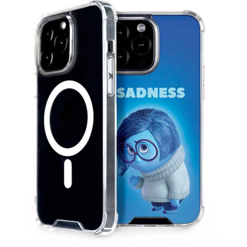 Disney Inside Out Sadness Portrait iPhone 15 Pro Max MagSafe Case