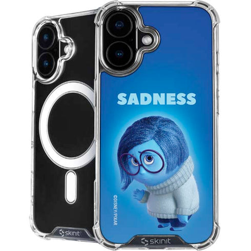 Disney Inside Out Sadness Portrait iPhone 16 MagSafe Case