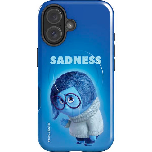 Disney Inside Out Sadness Portrait iPhone 16 Magsafe Impact Case