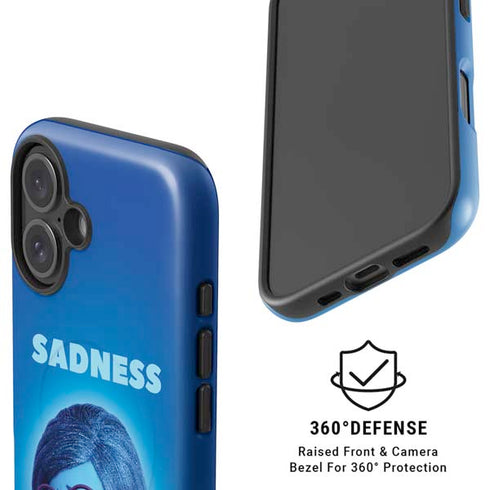 Disney Inside Out Sadness Portrait iPhone 16 Magsafe Impact Case