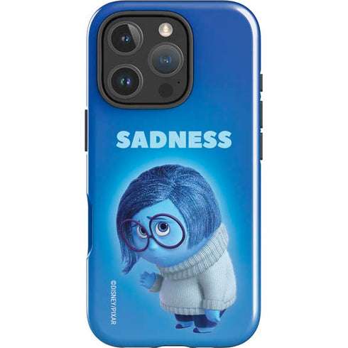 Disney Inside Out Sadness Portrait iPhone 16 Pro Impact Case