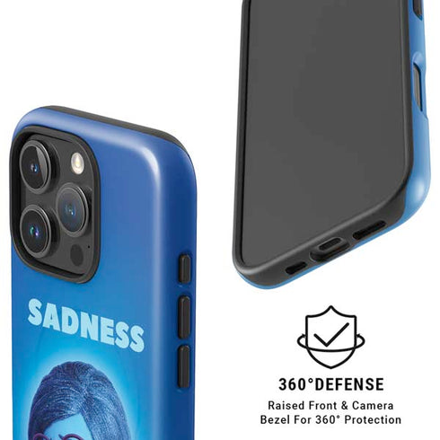 Disney Inside Out Sadness Portrait iPhone 16 Pro Magsafe Impact Case