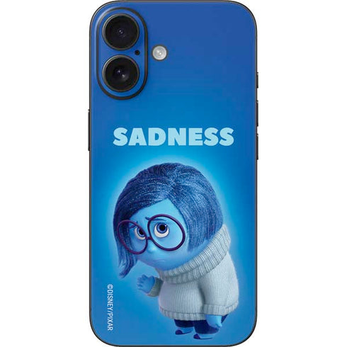 Disney Inside Out Sadness Portrait iPhone 16 Skin