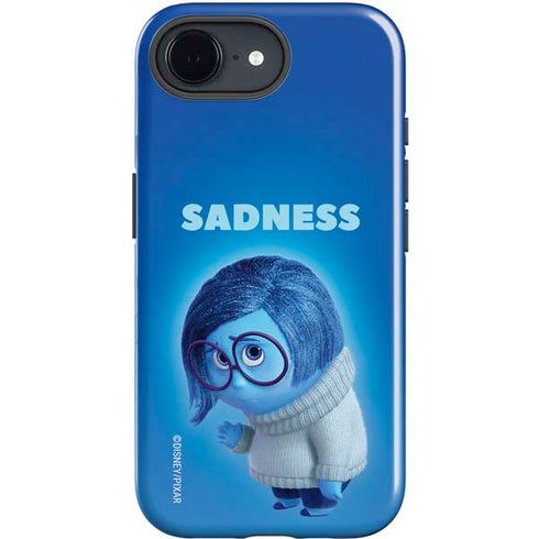 Disney Inside Out Sadness Portrait iPhone 16e Impact Case