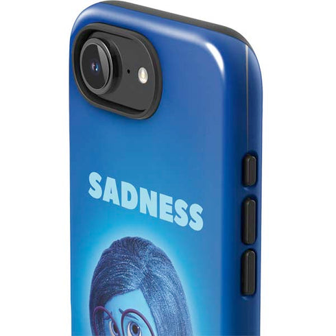 Disney Inside Out Sadness Portrait iPhone 16e Impact Case
