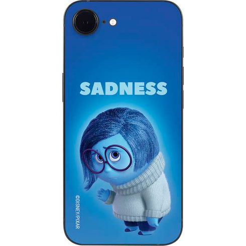 Disney Inside Out Sadness Portrait iPhone 16e Skin