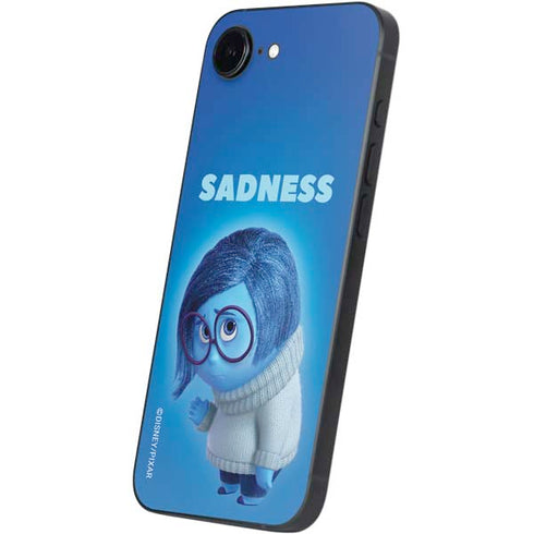 Disney Inside Out Sadness Portrait iPhone 16e Skin