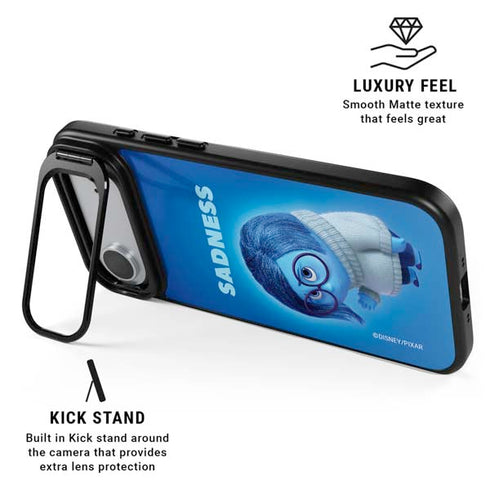 Disney Inside Out Sadness Portrait iPhone 17 Air Kickstand Case