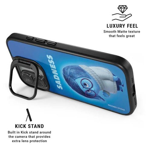 Disney Inside Out Sadness Portrait iPhone 17 Kickstand Case