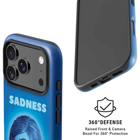 Disney Inside Out Sadness Portrait iPhone 17 Pro Magsafe Impact Case
