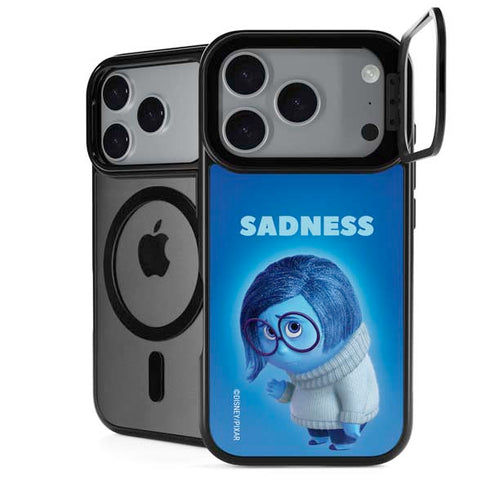 Disney Inside Out Sadness Portrait iPhone 18 Pro Kickstand Case