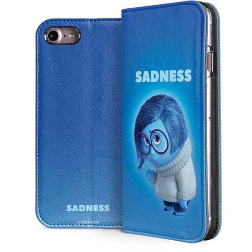 Disney Inside Out Sadness Portrait iPhone 7 Folio Case